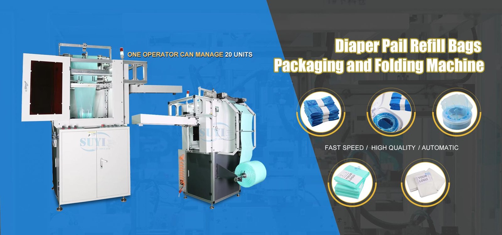 Garbage bag making machine